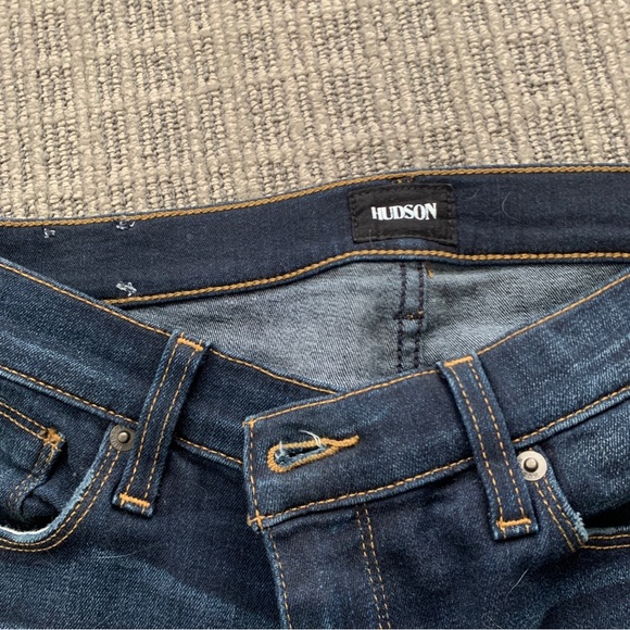 Hudson “Krista” jeans, size 27 dark blue wash - Picture 2 of 6